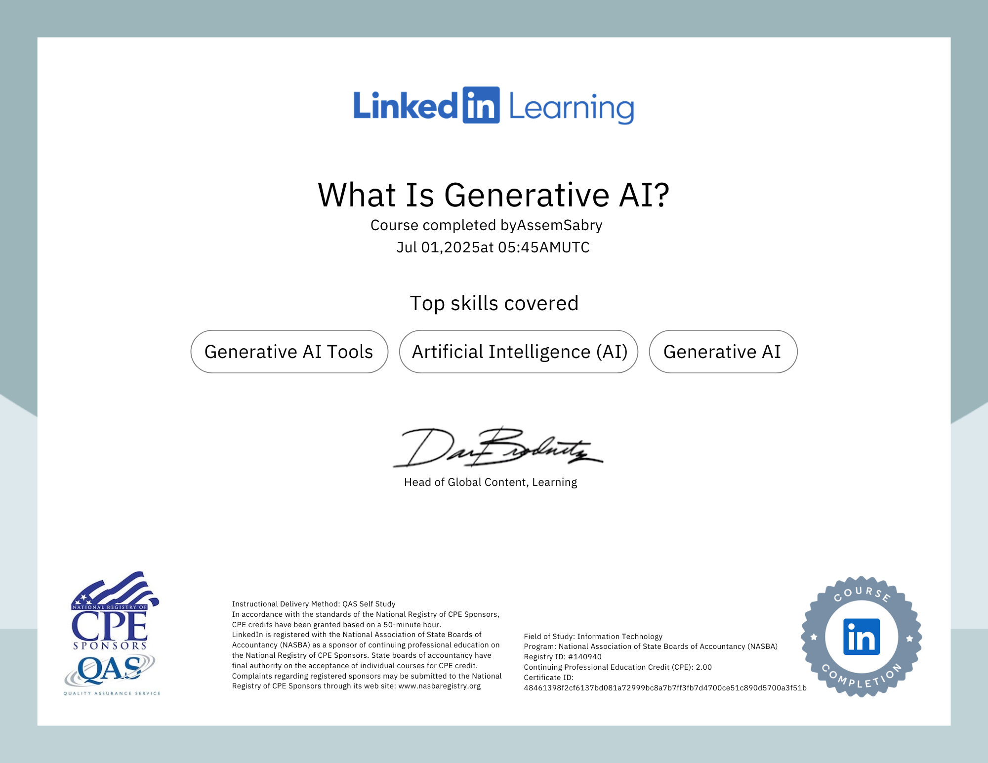 What Is Generative AI?