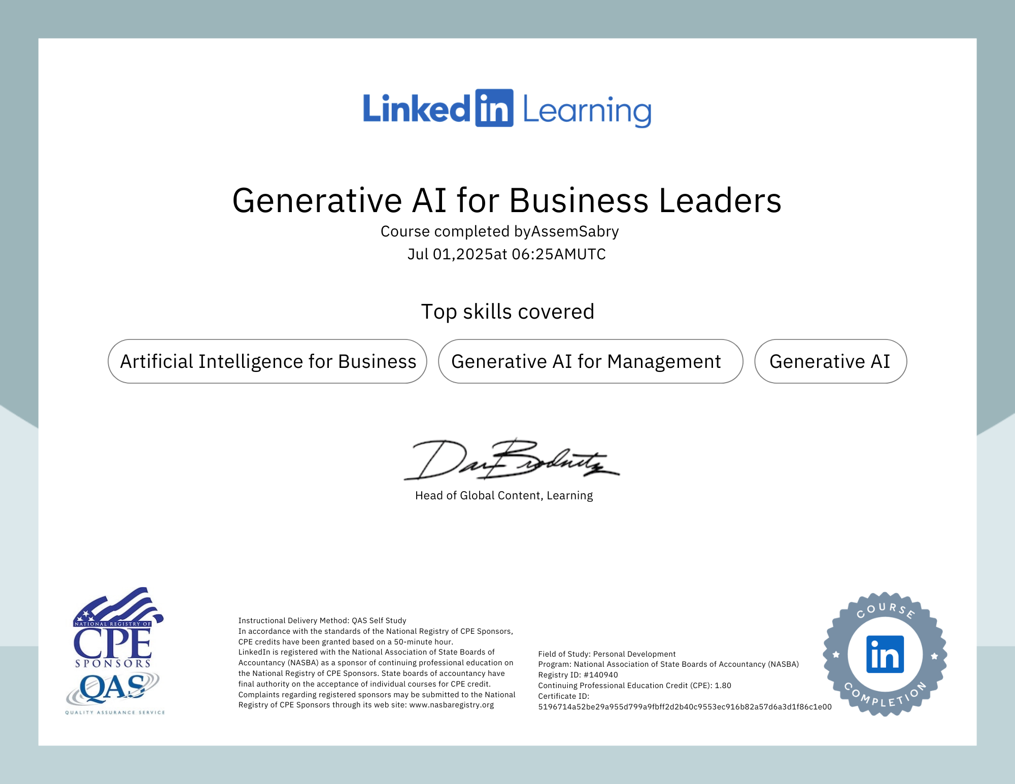 Generative AI for Business Leaders